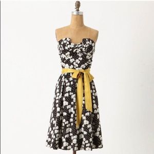 Anthropologie Porridge Cirque Elephant Print Dress